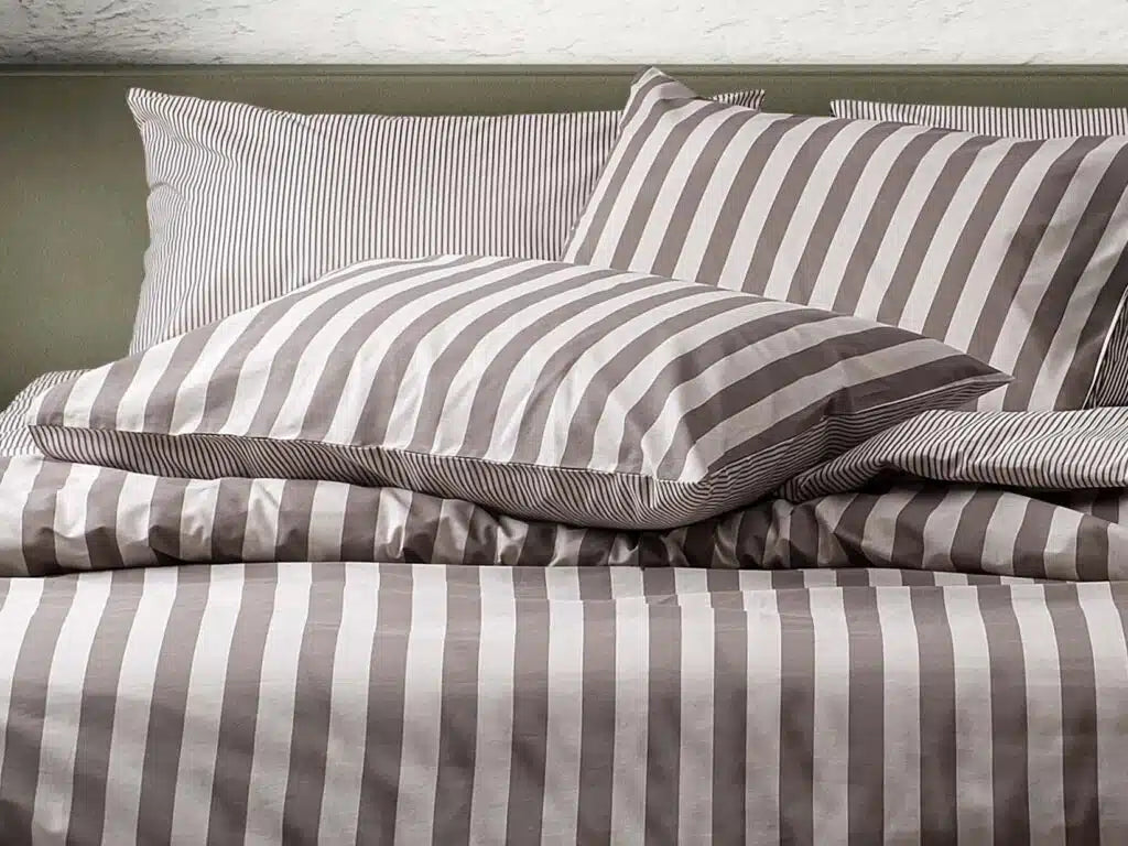 Renforcé bomuld Stripe