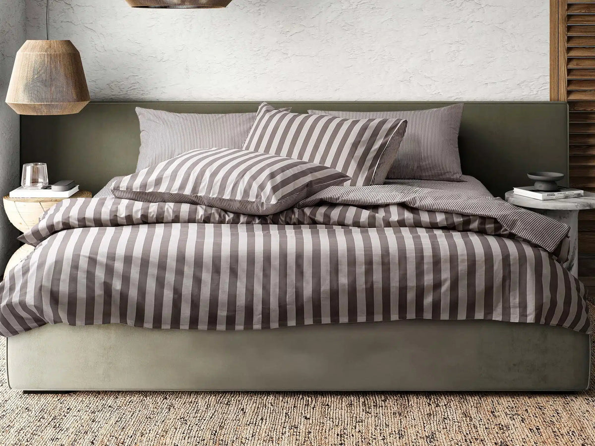 Renforcé bomuld Stripe