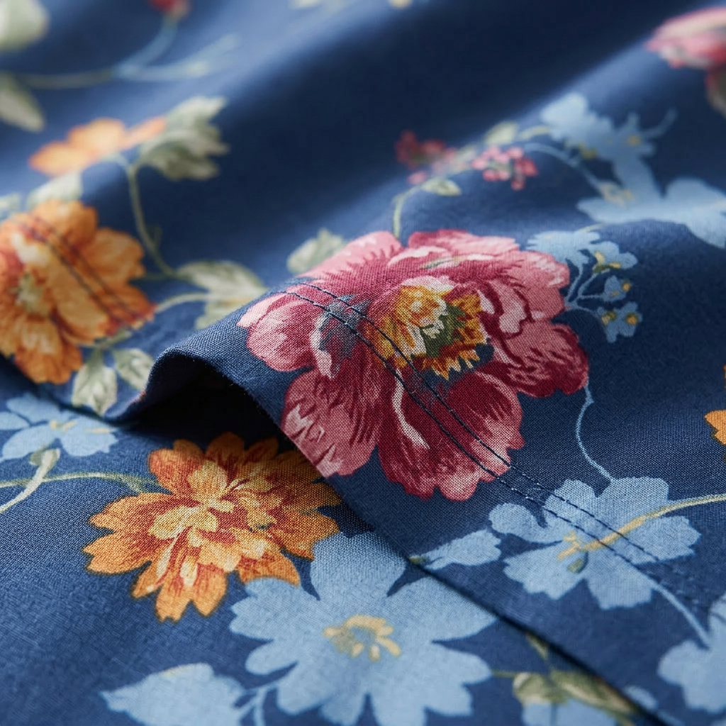 Fleur de lux blue sengetøj 2