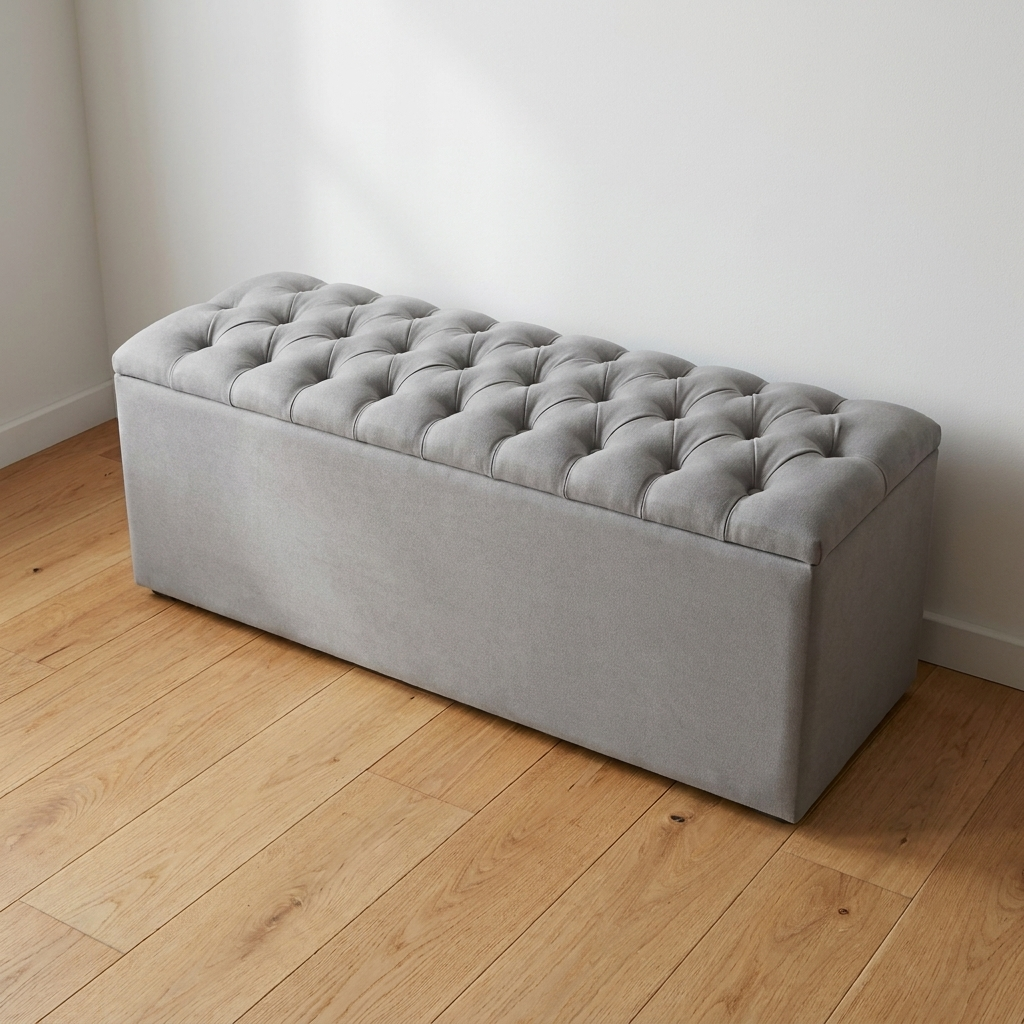 Simple Chesterfield Sengekiste 1